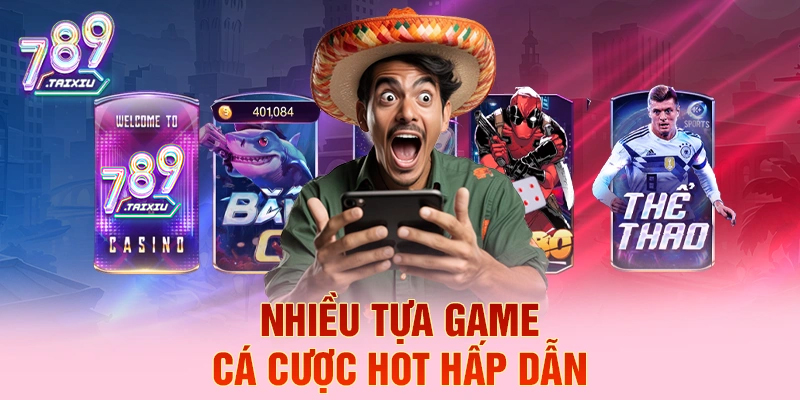 Các tựa game cá cược hấp dẫn tại gowin